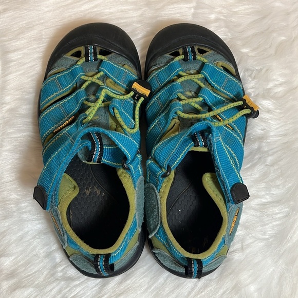 Keen Blue Green Beach Outdoor Water Shoes Sandal - Picture 5 of 10